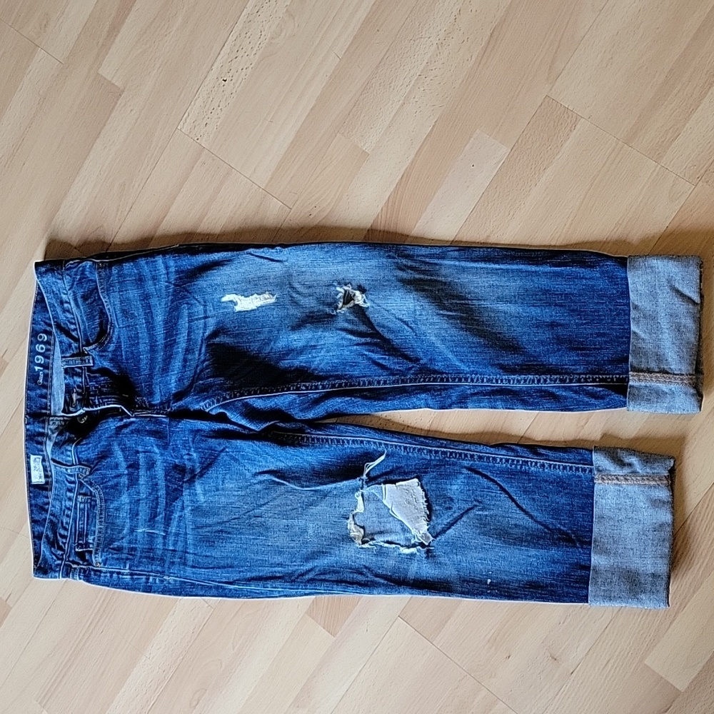 Gap real straight jeans size 28 regular excellent condition